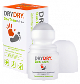 Купить драйдрай (dry dry) део тин дезодорант роликовый парфюмированный для подростков 50 мл в Богородске
