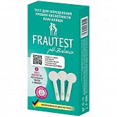 Купить тест для диагностики влагалищной кислотности frautest (фраутест) ph-баланс, 3 тест-полоски в Богородске