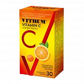 Купить витрум витамин с, жевательные таблетки со вкусом апельсина, 30 шт_бад в Богородске